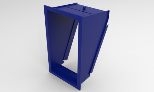 ATM through the wall collar